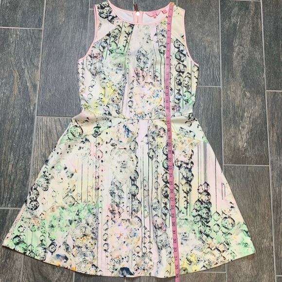 Droplets' Crystal Neoprene Skater Dress -Ted Baker - Picture 8 of 11